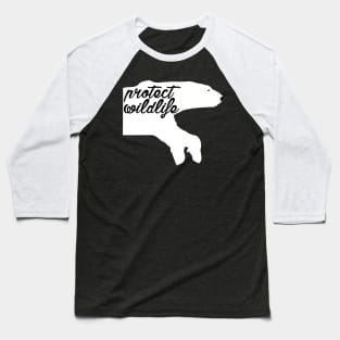 protect wildlife - polar bear Baseball T-Shirt